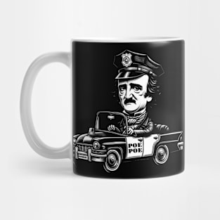 Edgar Allan Poe Poe Funny Police Mug